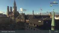 Archiv Foto Webcam Marienplatz München - Altes Rathaus 16:00