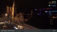 Archiv Foto Webcam Marienplatz München - Altes Rathaus 02:00