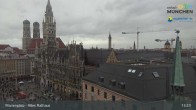 Archived image Webcam Marienplatz Munich, Bavaria 13:00