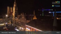 Archived image Webcam Marienplatz Munich, Bavaria 19:00