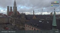 Archived image Webcam Marienplatz Munich, Bavaria 08:00