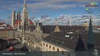 Archived image Webcam Marienplatz Munich, Bavaria 10:00