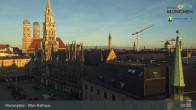 Archiv Foto Webcam Marienplatz München - Altes Rathaus 06:00