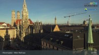 Archiv Foto Webcam Marienplatz München - Altes Rathaus 07:00