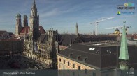 Archiv Foto Webcam Marienplatz München - Altes Rathaus 12:00