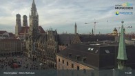 Archiv Foto Webcam Marienplatz München - Altes Rathaus 14:00