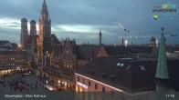 Archiv Foto Webcam Marienplatz München - Altes Rathaus 16:00