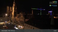 Archiv Foto Webcam Marienplatz München - Altes Rathaus 04:00