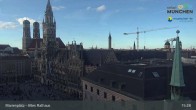 Archiv Foto Webcam Marienplatz München - Altes Rathaus 14:00