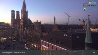 Archiv Foto Webcam Marienplatz München - Altes Rathaus 16:00