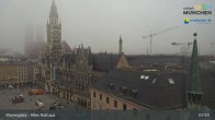 Archiv Foto Webcam Marienplatz München - Altes Rathaus 07:00