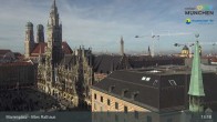 Archiv Foto Webcam Marienplatz München - Altes Rathaus 12:00