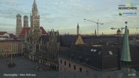 Archiv Foto Webcam Marienplatz München - Altes Rathaus 06:00