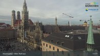 Archiv Foto Webcam Marienplatz München - Altes Rathaus 12:00