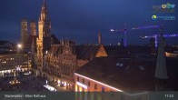 Archiv Foto Webcam Marienplatz München - Altes Rathaus 16:00