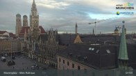 Archived image Webcam Marienplatz Munich, Bavaria 07:00