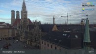 Archived image Webcam Marienplatz Munich, Bavaria 08:00