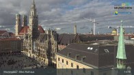 Archiv Foto Webcam Marienplatz München - Altes Rathaus 12:00