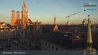 Archiv Foto Webcam Marienplatz München - Altes Rathaus 06:00