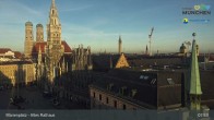 Archiv Foto Webcam Marienplatz München - Altes Rathaus 07:00