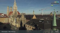Archiv Foto Webcam Marienplatz München - Altes Rathaus 08:00