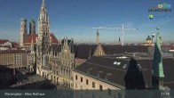 Archiv Foto Webcam Marienplatz München - Altes Rathaus 10:00