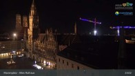 Archived image Webcam Marienplatz Munich, Bavaria 02:00