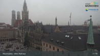 Archiv Foto Webcam Marienplatz München - Altes Rathaus 10:00