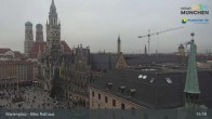 Archiv Foto Webcam Marienplatz München - Altes Rathaus 14:00