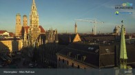 Archiv Foto Webcam Marienplatz München - Altes Rathaus 07:00