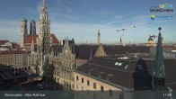 Archiv Foto Webcam Marienplatz München - Altes Rathaus 10:00