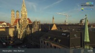 Archiv Foto Webcam Marienplatz München - Altes Rathaus 07:00