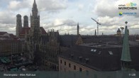 Archiv Foto Webcam Marienplatz München - Altes Rathaus 10:00