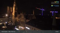 Archiv Foto Webcam Marienplatz München - Altes Rathaus 04:00
