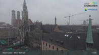 Archived image Webcam Marienplatz Munich, Bavaria 12:00