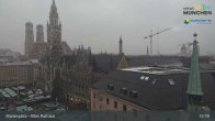 Archived image Webcam Marienplatz Munich, Bavaria 14:00