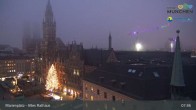 Archiv Foto Webcam Marienplatz München - Altes Rathaus 06:00