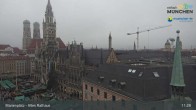 Archiv Foto Webcam Marienplatz München - Altes Rathaus 10:00