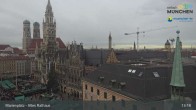 Archiv Foto Webcam Marienplatz München - Altes Rathaus 12:00
