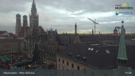 Archiv Foto Webcam Marienplatz München - Altes Rathaus 15:00
