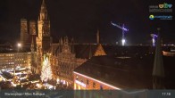 Archiv Foto Webcam Marienplatz München - Altes Rathaus 17:00