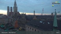 Archiv Foto Webcam Marienplatz München - Altes Rathaus 07:00