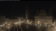 Archiv Foto Webcam Augsburger Rathausplatz und Perlachturm 03:00