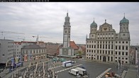 Archived image Webcam Rathausplatz in Augsburg, Bavaria 05:00