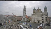 Archived image Webcam Rathausplatz in Augsburg, Bavaria 06:00