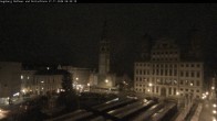 Archiv Foto Webcam Augsburger Rathausplatz und Perlachturm 03:00