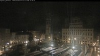 Archived image Webcam Rathausplatz in Augsburg, Bavaria 01:00