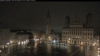 Archiv Foto Webcam Augsburger Rathausplatz und Perlachturm 06:00