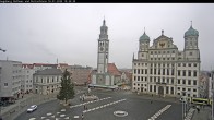 Archived image Webcam Rathausplatz in Augsburg, Bavaria 09:00