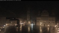 Archived image Webcam Rathausplatz in Augsburg, Bavaria 01:00